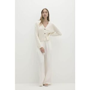 NakedCashmere GENEVIEVE ORGANIC CASHMERE BLEND CARDIGAN L